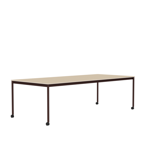 Base Table w. Castors | A straight-forward table that suits any space
